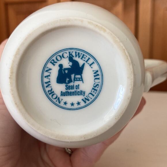 Vintage 1982 Norman Rockwell “The Toymaker” Collectible Mug - Picture 9 of 12